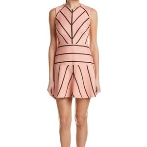 Sandro Rappery Pink skater dress